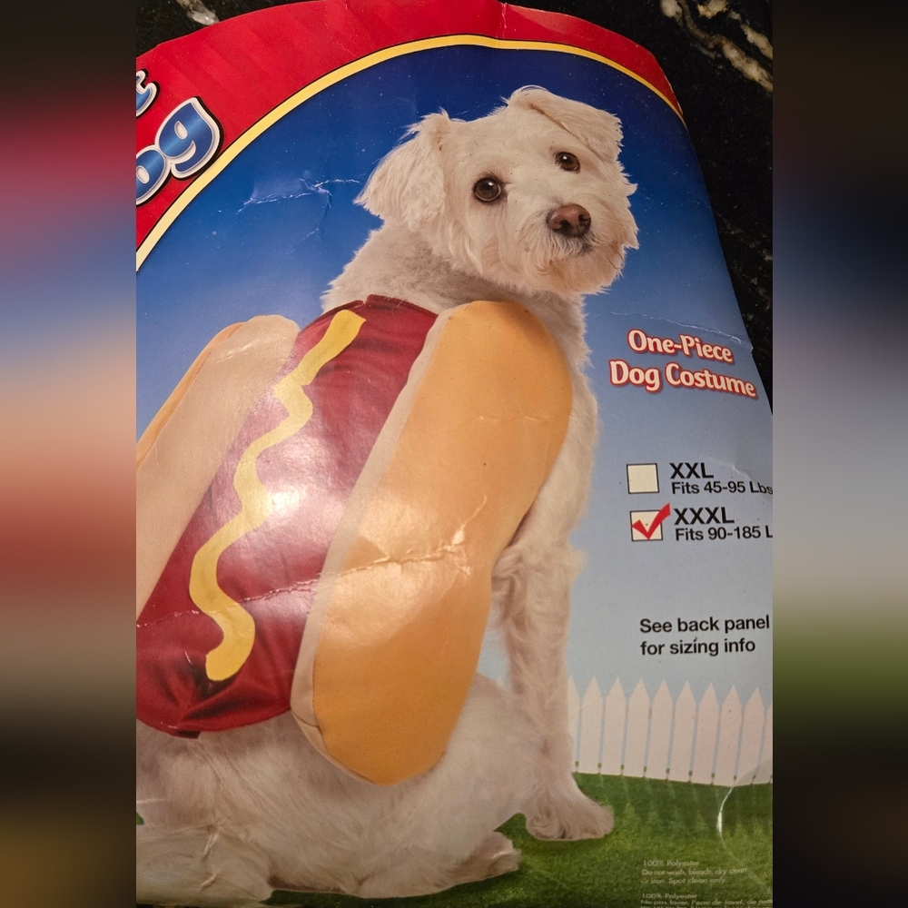 Pet dog costume - hot dog - Picture 2 of 6